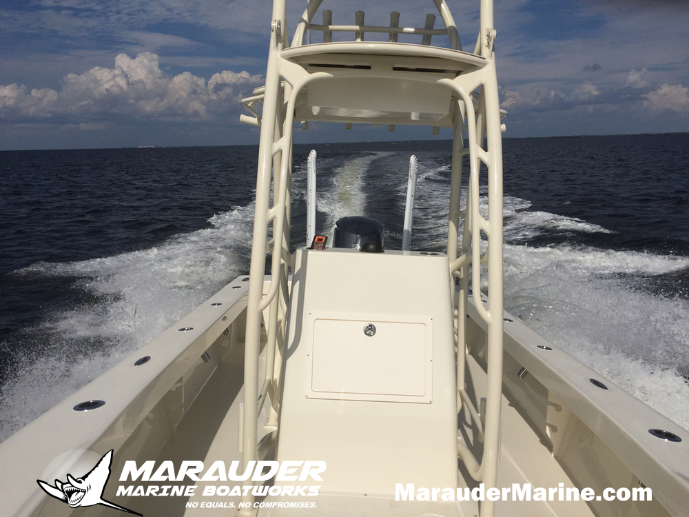 24' Yacht Tender and Island Runner Boat in 24 Foot Avenger Custom Fishing Boats photo gallery from Marauder Marine Boat Works