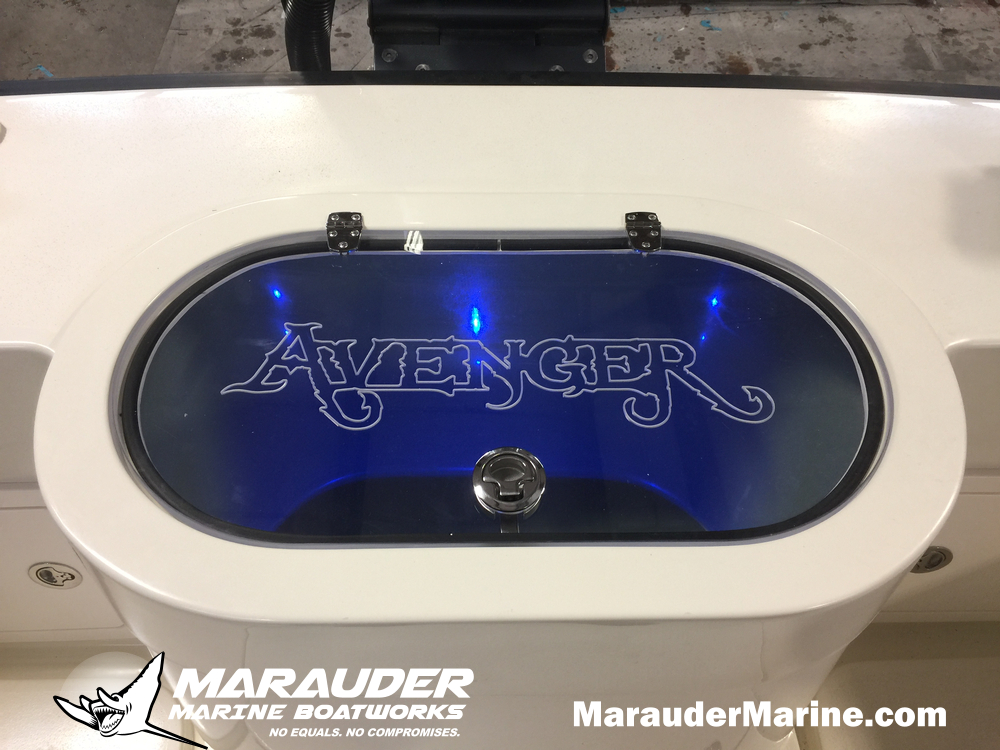 24'  Yacht Tender and Fishing Boat Custom Built in 24 Foot Avenger Custom Fishing Boats photo gallery from Marauder Marine Boat Works