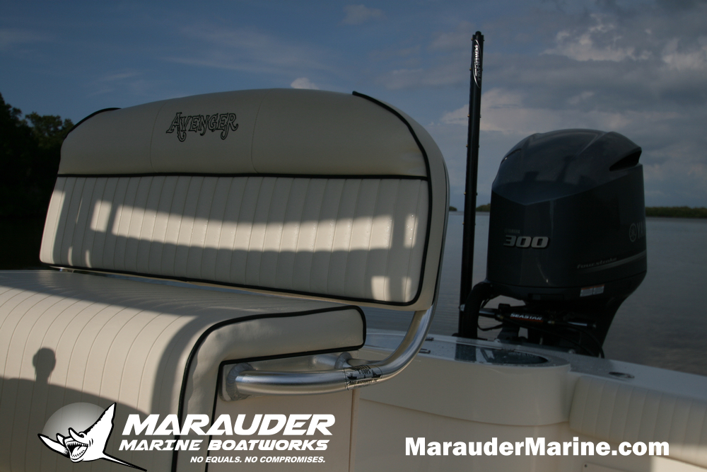 Best Boat For Red fishing Bayou Waters in 24 Foot Avenger Custom Fishing Boats photo gallery from Marauder Marine Boat Works