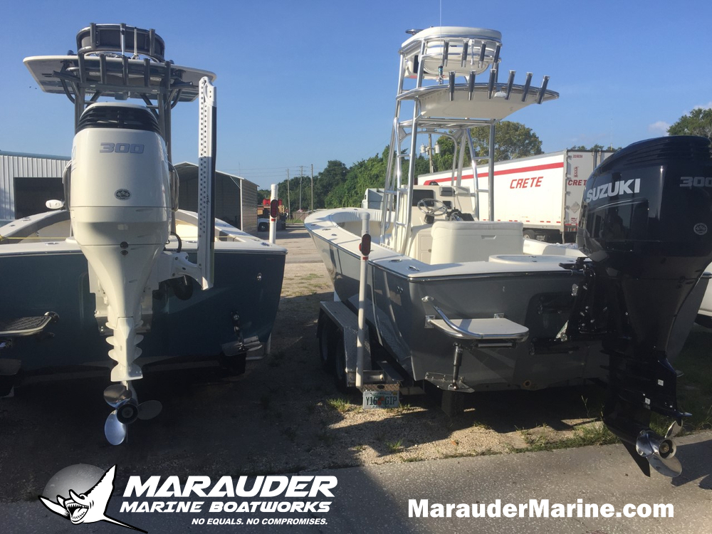 25' Best Flats Boat Photo in 25 Foot Avenger Custom Fishing Boats photo gallery from Marauder Marine Boat Works