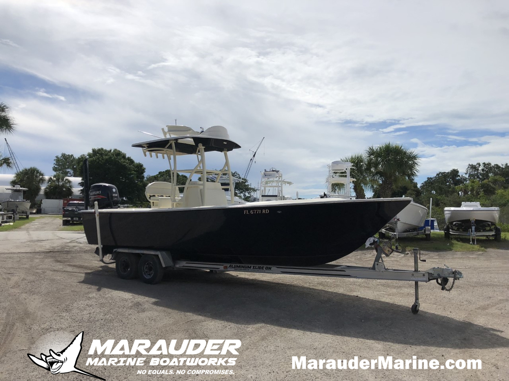 Photo of 25' Custom Fishing Boat in 25 Foot Avenger Custom Fishing Boats photo gallery from Marauder Marine Boat Works