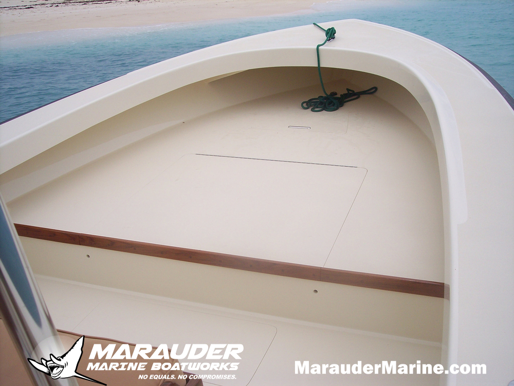 Nearshore Custom Fishing Boat on the Water in 25 Foot Avenger Custom Fishing Boats photo gallery from Marauder Marine Boat Works