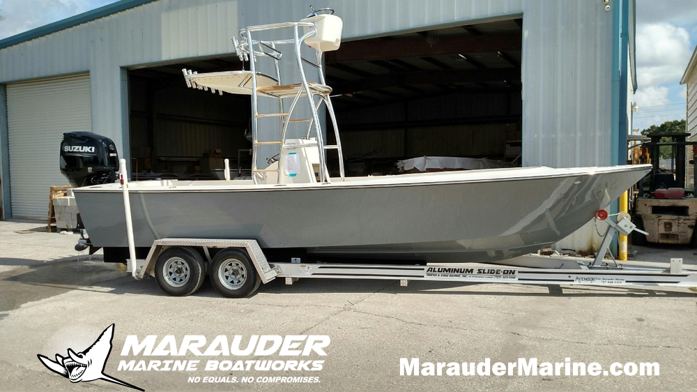 25' Image of Nearshore Fishing Boat in 25 Foot Avenger Custom Fishing Boats photo gallery from Marauder Marine Boat Works