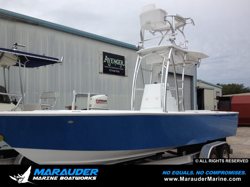 Avenger 24' Custom Fishing Boats | Bay Boats and Near shore by Marauder Marine Photo 10 in Avenger Pro Series Custom Bay Boats photo gallery from Marauder Marine Boat Works