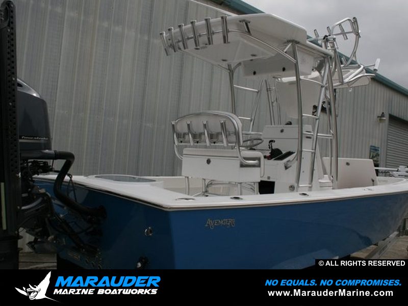 Avenger 24' Custom Fishing Boats | Bay Boats and Near shore by Marauder Marine Photo 15 in Avenger Pro Series Custom Bay Boats photo gallery from Marauder Marine Boat Works