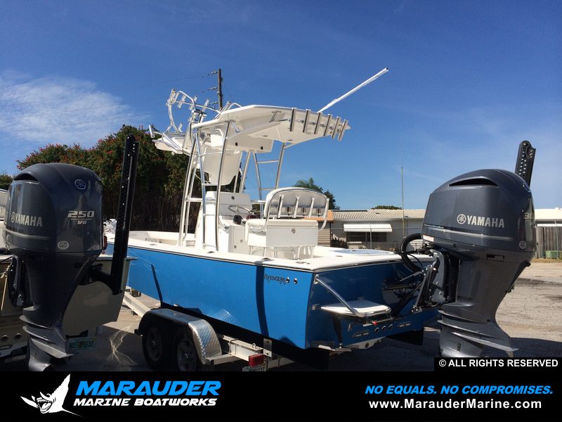 Avenger 24' Custom Fishing Boats | Bay Boats and Near shore by Marauder Marine Photo 1 in Avenger Pro Series Custom Bay Boats photo gallery from Marauder Marine Boat Works